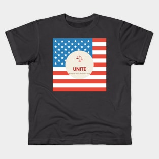 UNITE No matter what, everyone is equal Kids T-Shirt